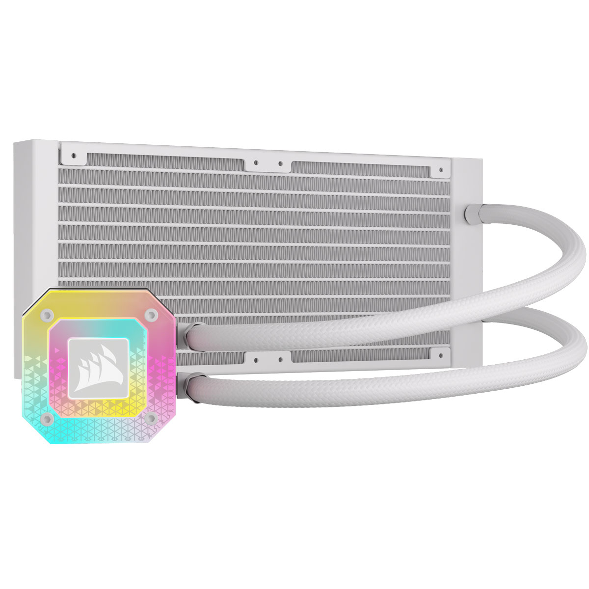 Water Cooler CPU Corsair iCUE H100i Elite Capellix XT RGB 240mm Branco 2